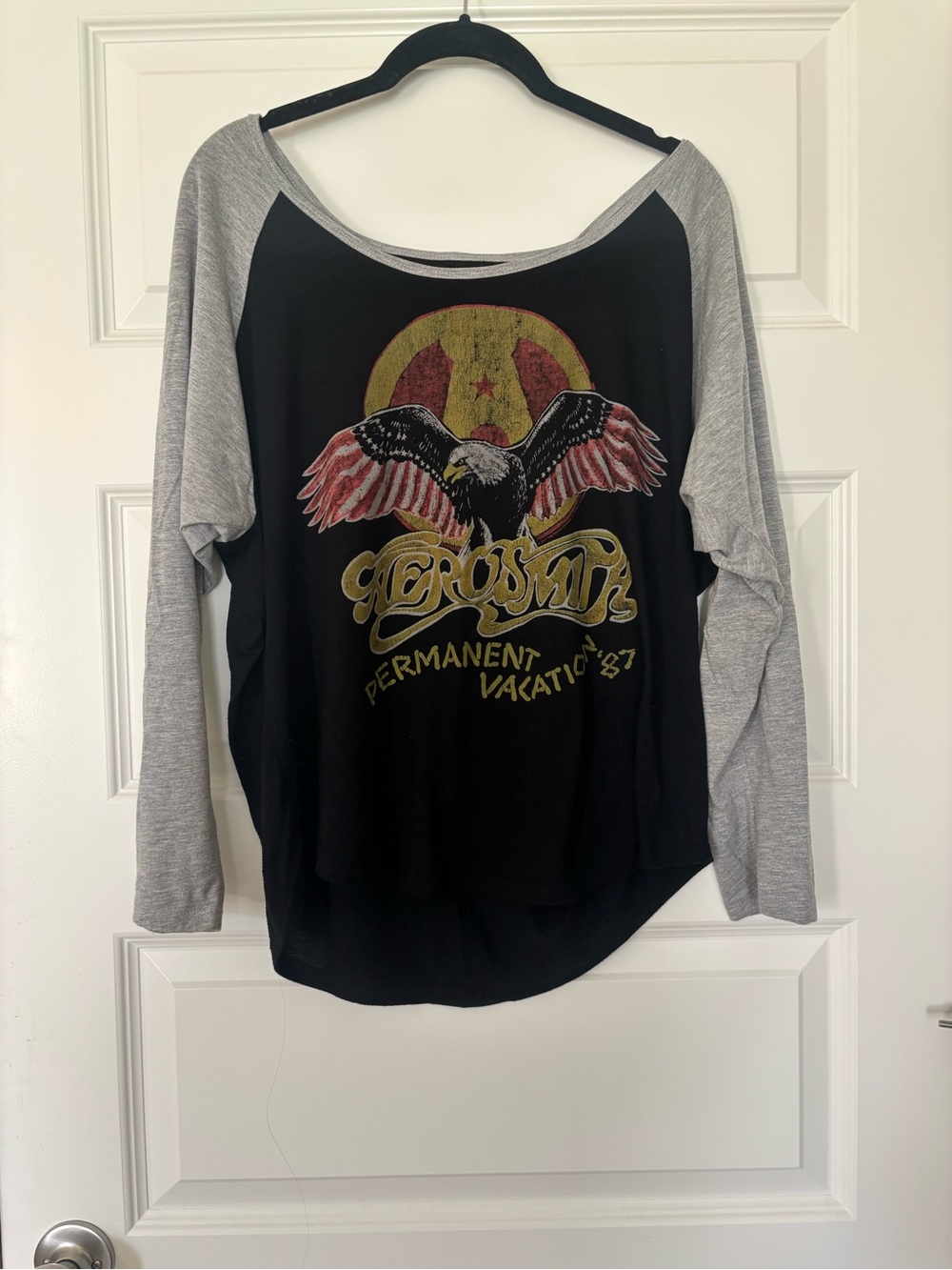 Aerosmith Raglan Band Tee